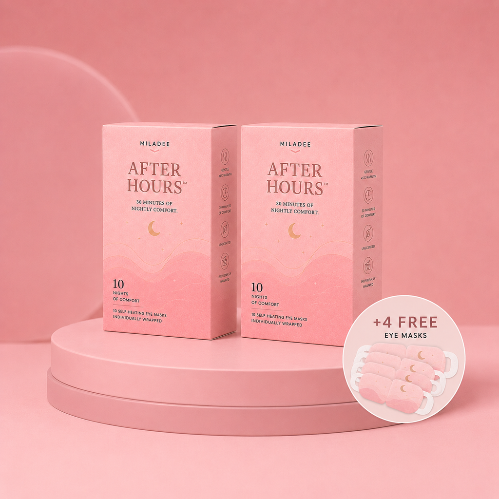 MILADEE AfterHours™ Self-Heating Eye Mask