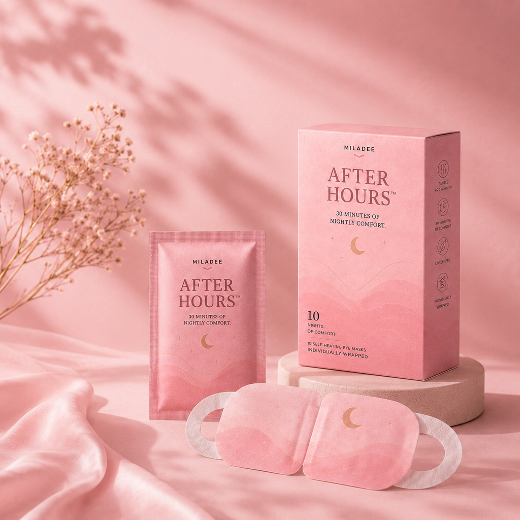 MILADEE AfterHours™ Self-Heating Eye Mask