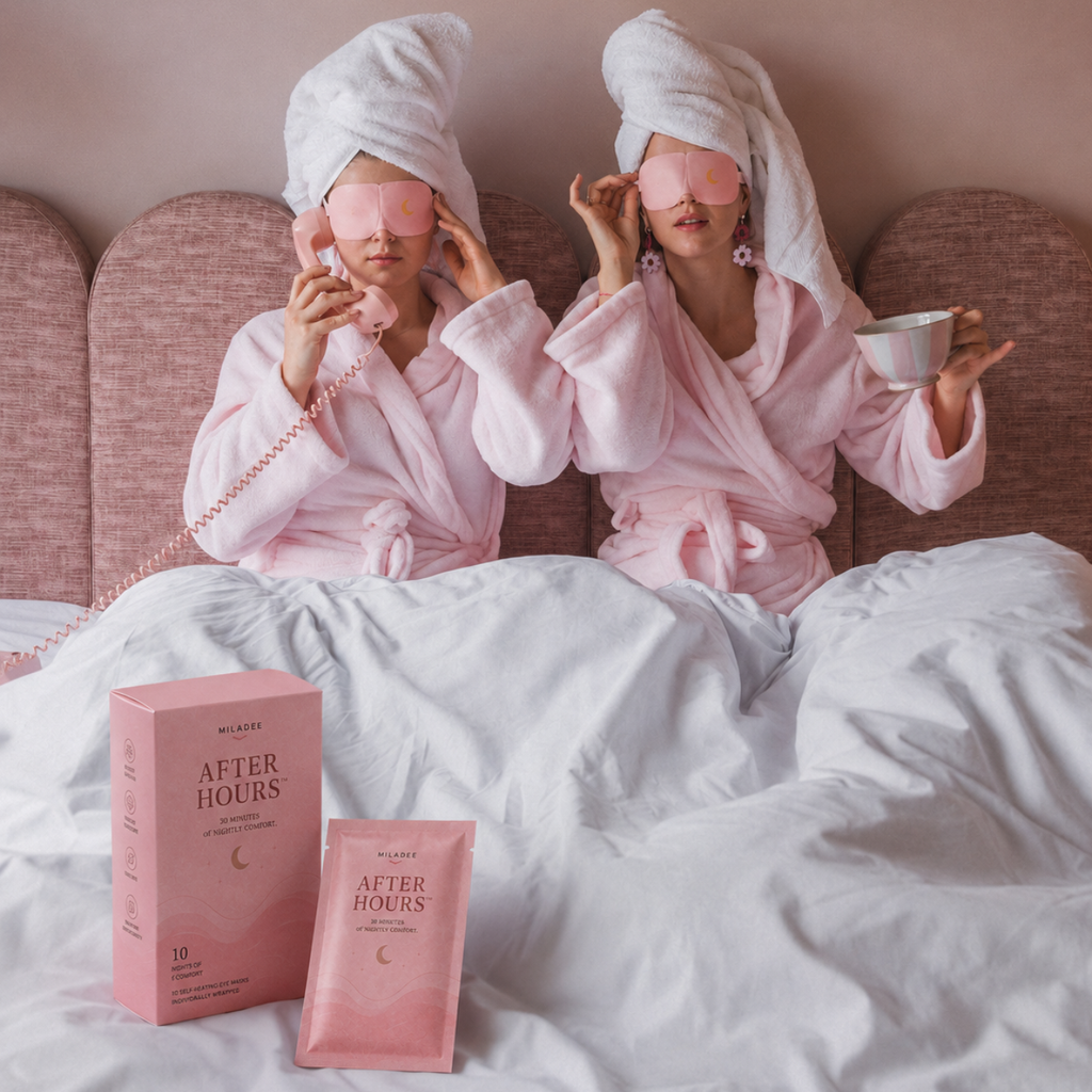 MILADEE AfterHours™ Self-Heating Eye Mask